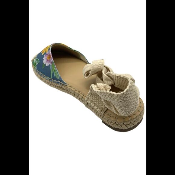 Nine West Women's Mage Espadrille Slingback Sandals Light Blue - Medium - Picture 3 of 3